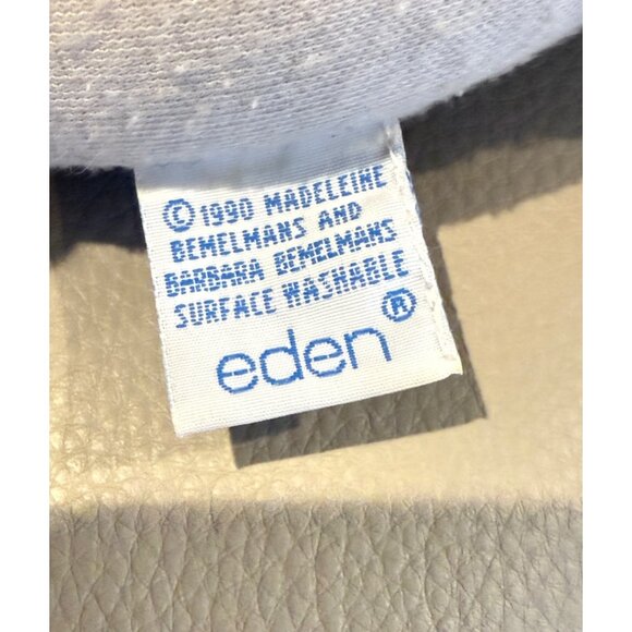 Vintage 1990 Eden Toys 19" Madeline Rag Doll Plush, Striped Dress, Appendix Scar - Picture 7 of 7